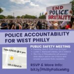 May 6: West Philly Public Safety Meeting